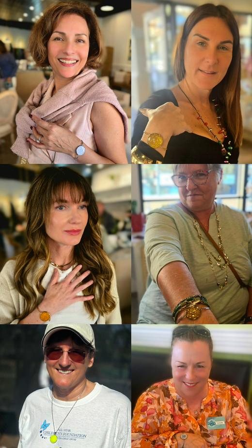 Coastify customer wearing a smart bracelet