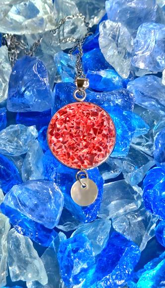 Coastify Crimson Foil with mother of pearl accent